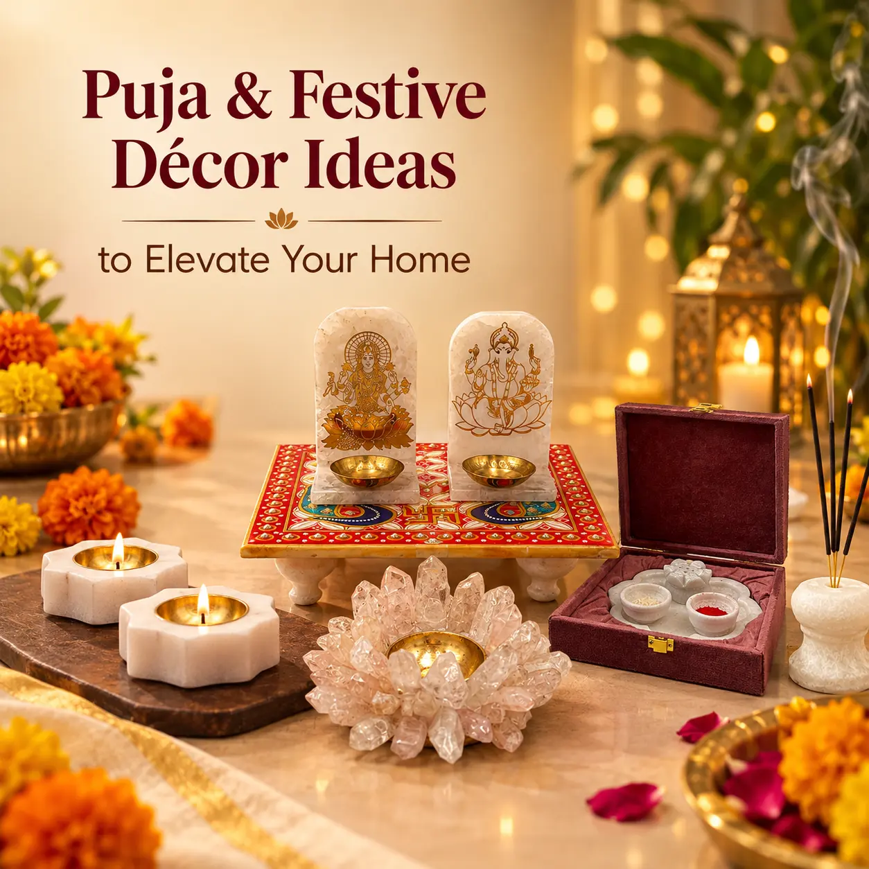 Puja & Festive Décor Ideas to Elevate Your Home 