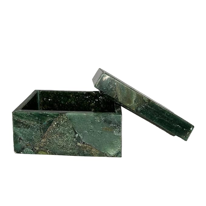 Semiprecious Green Aventurine Multipurpose Box