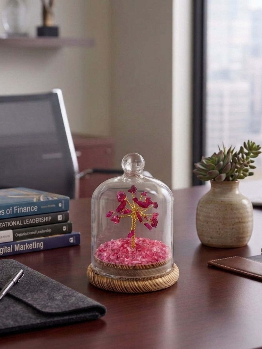 Rose Quartz Dome Tree