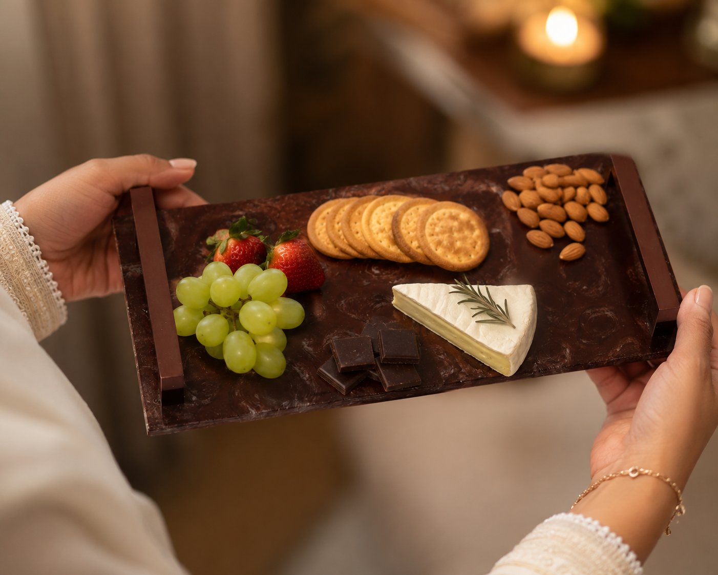 buy luxury stone tray