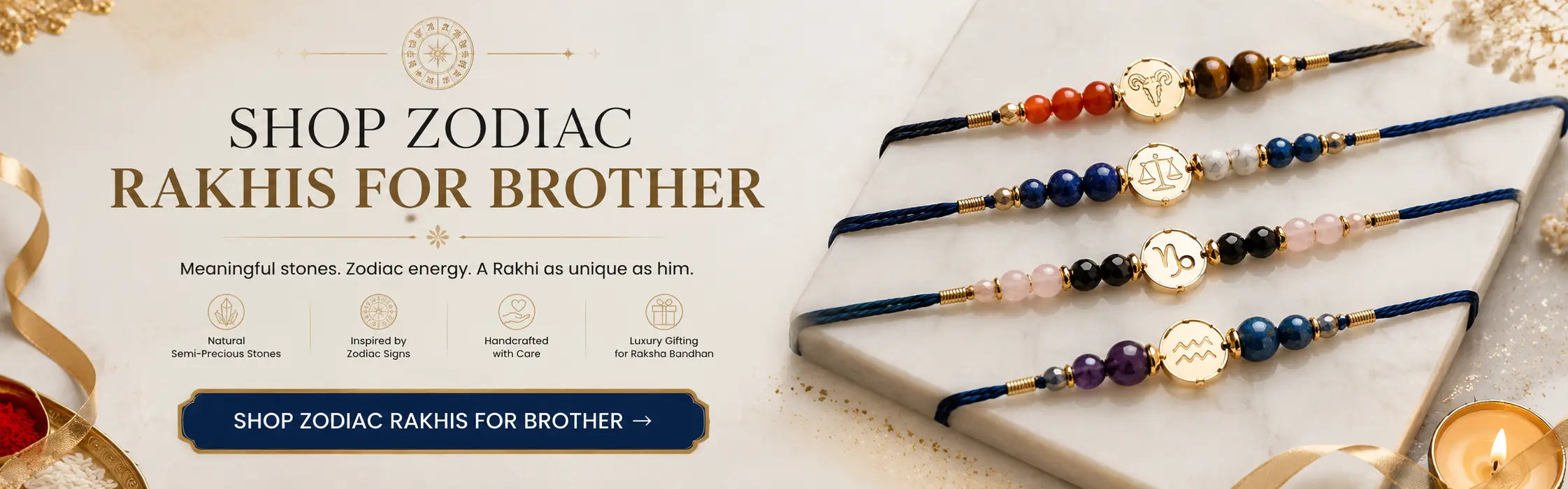 Shop Zodiac Rakhi for Brother Online