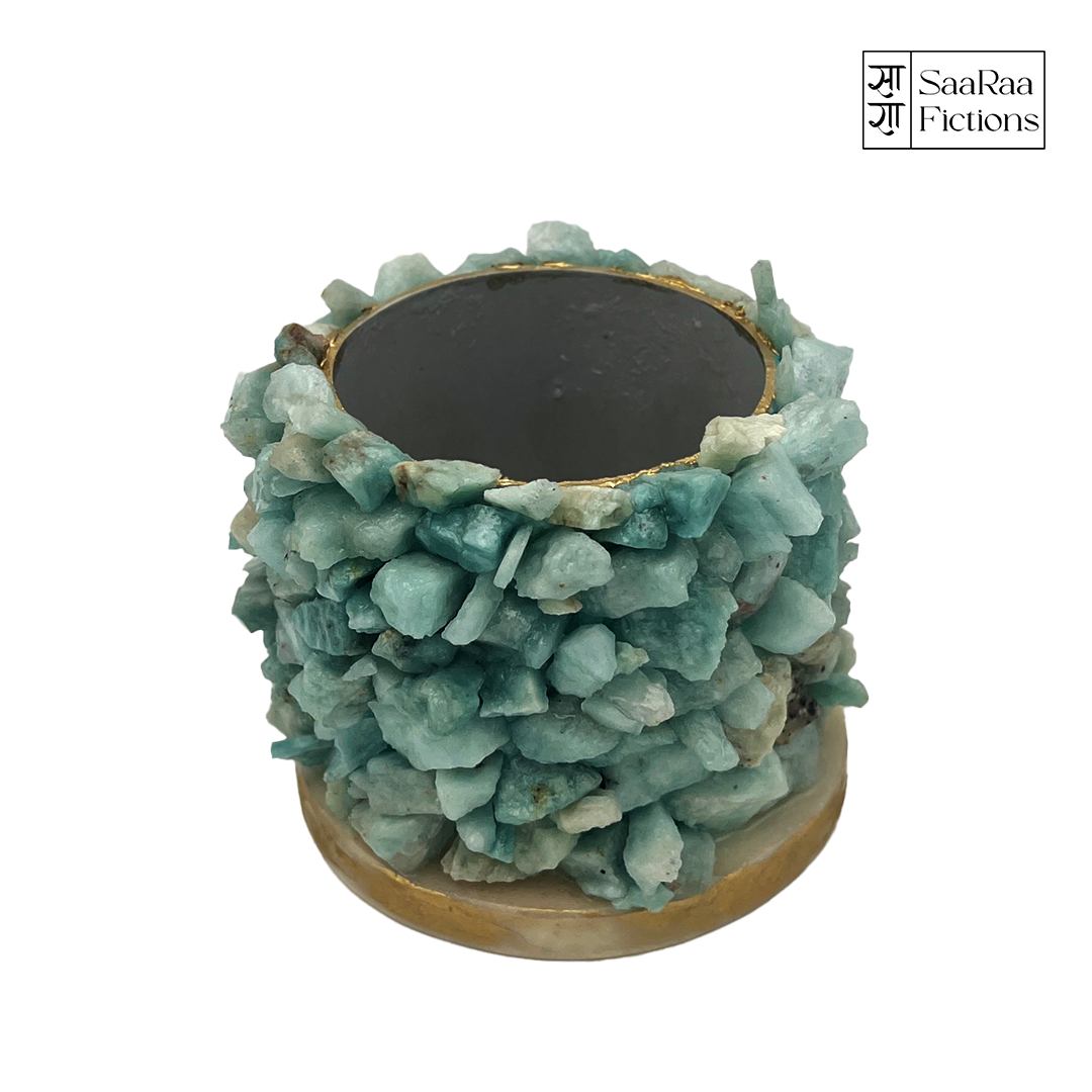 Turquoise planter