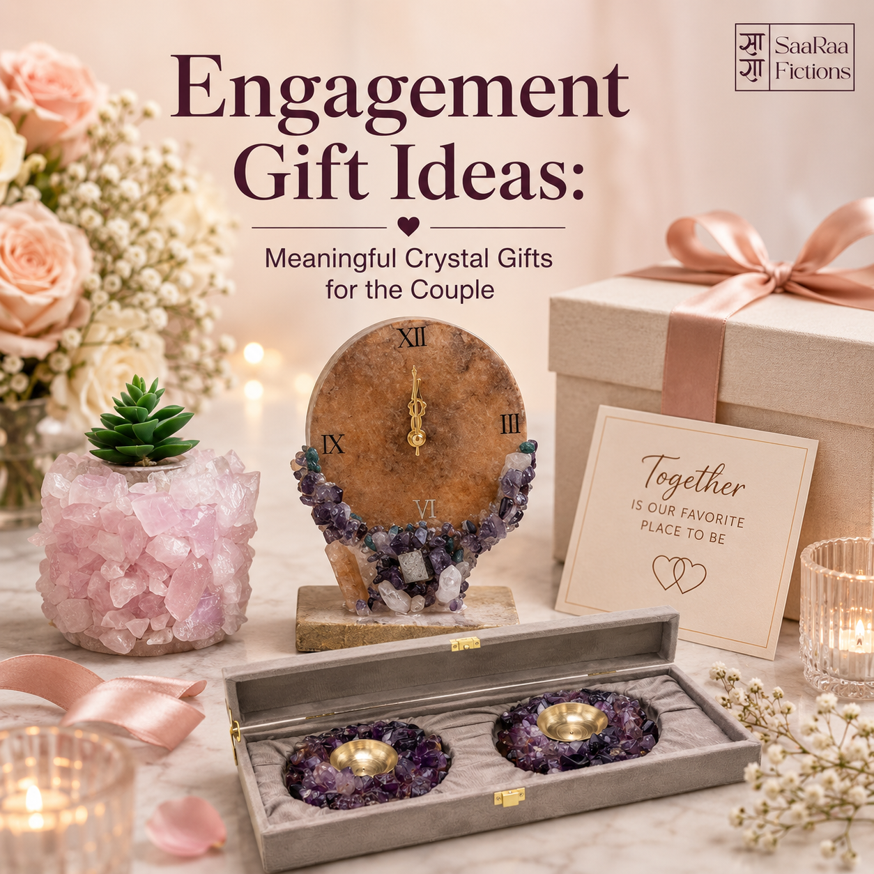 Engagement Gift Ideas: Meaningful Crystal Gifts for the Couple  