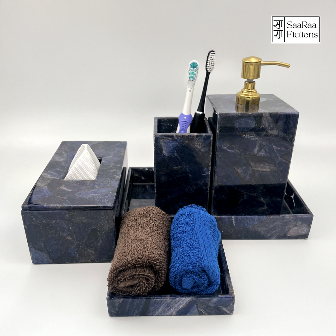 Lapis Lazuli Bathroom Set