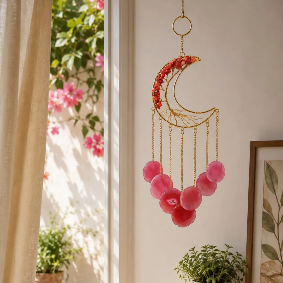 Red Moon Windchime