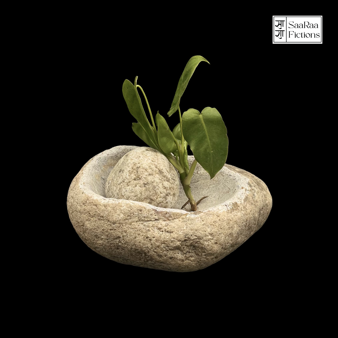 River Stone Planter