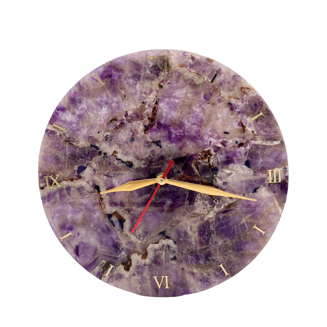 Amethyst Wall Clock-griha-pravesh-gifts