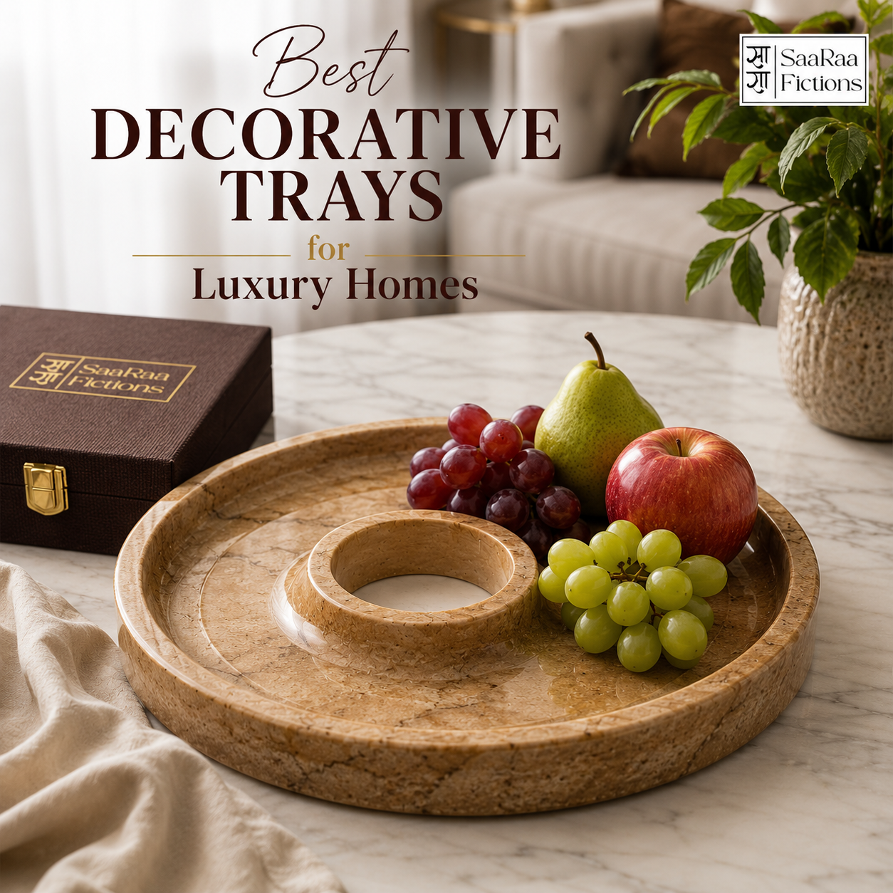 Best Decorative Trays for Luxury Homes 