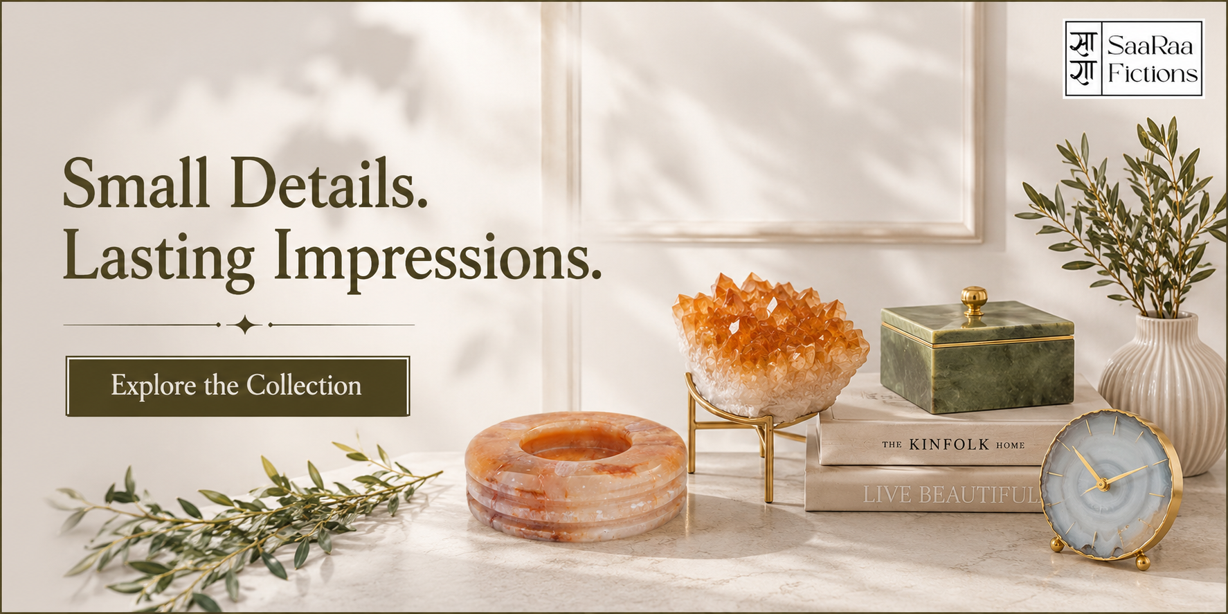 shop affordable small luxury decor pieces
