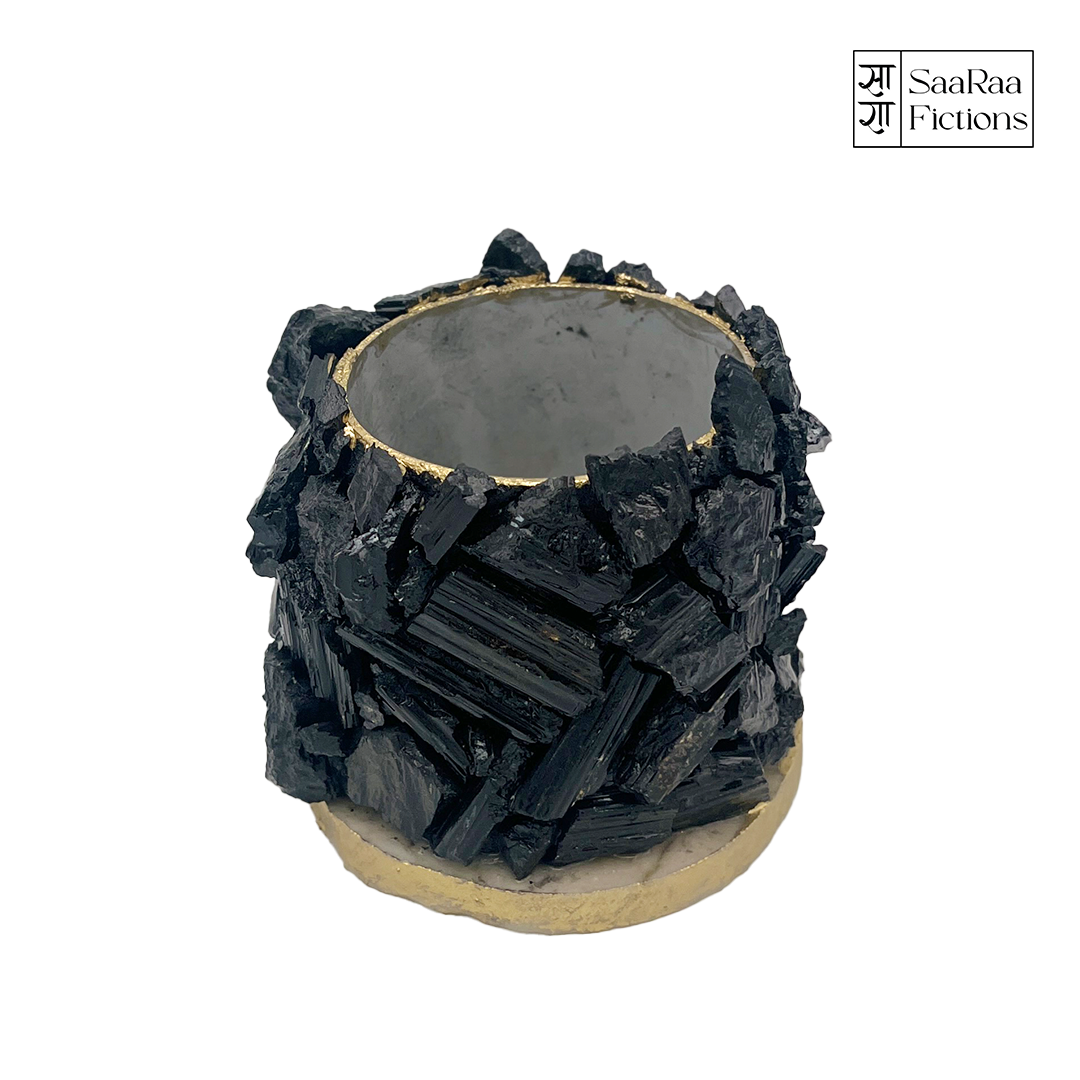 Black Tourmaline Planter