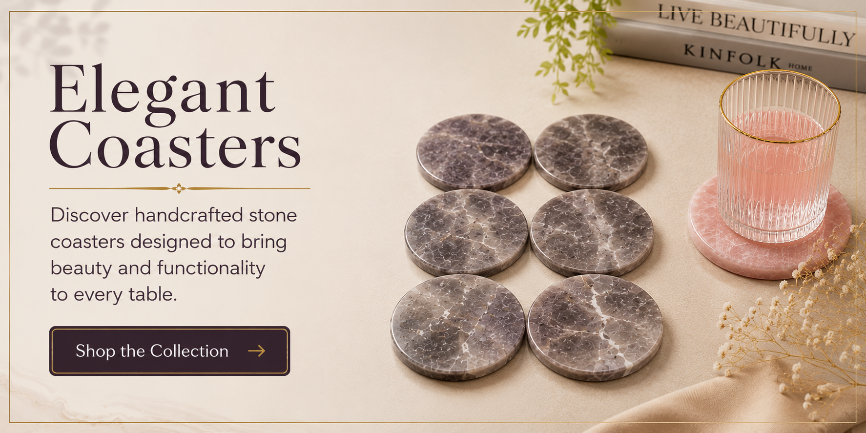 buy luxury coasters for home decor and gifitng