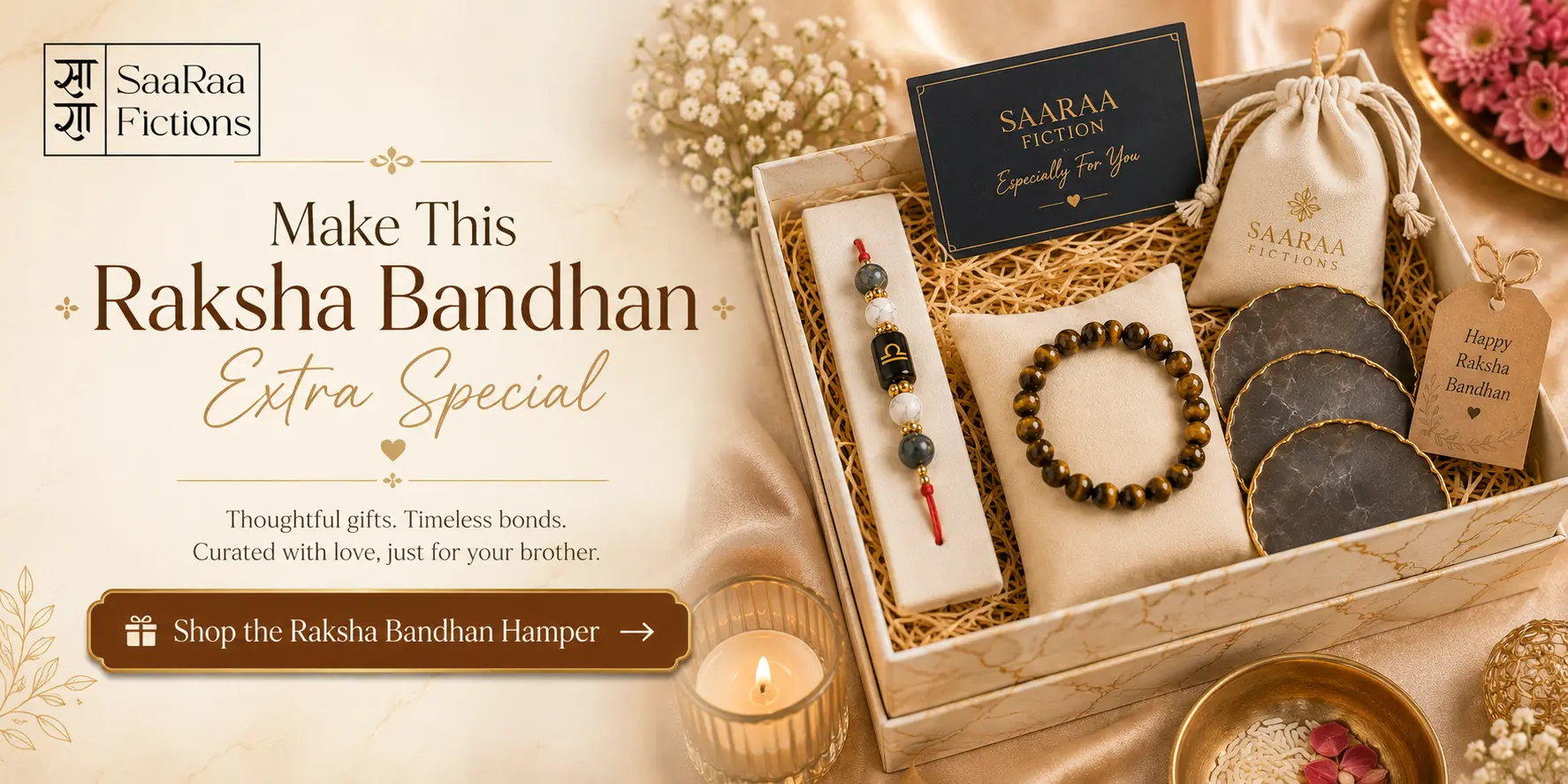 shop custom hamper for rakshabandhan-rakhi hamper gift online