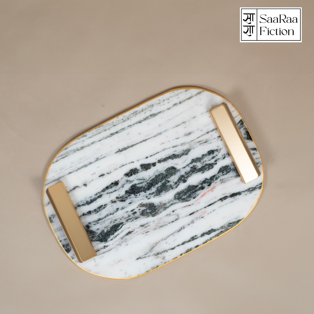 Natural White Stone Platter