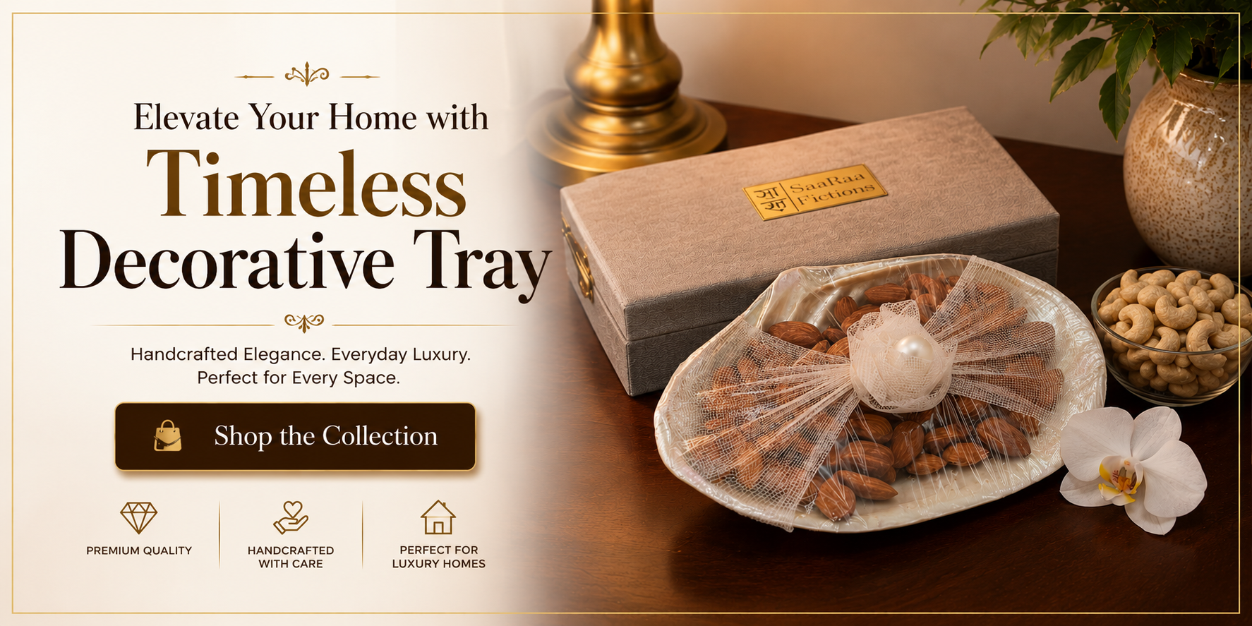 Buy luxury stone trays for home decor