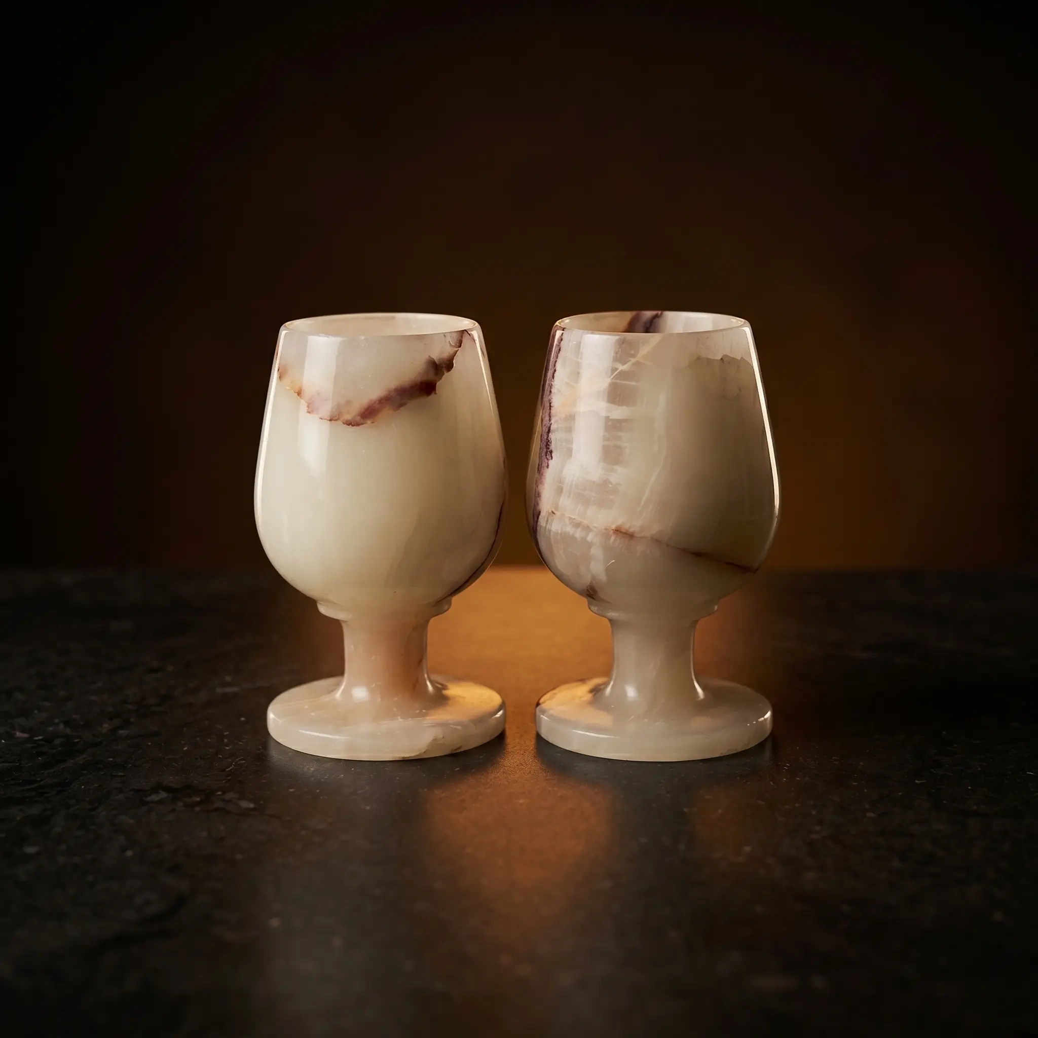 Onyx Wine Glass Set of 2