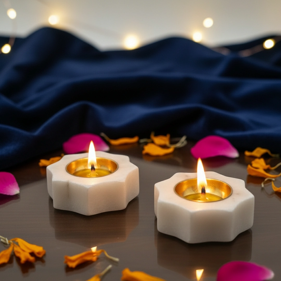 Marble Diyas