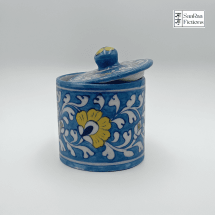 blue pottery by saaraa fictions