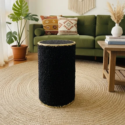 Black Tourmaline Stool